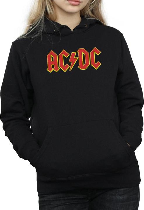 Image du produit AC/DC Sweat à capuche à logo rouge Femmes/Ladies (XL)