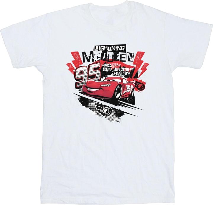 Immagine prodotto Disney Cars Lightning McQueen Collage Maglietta Ragazzi (152, 158)