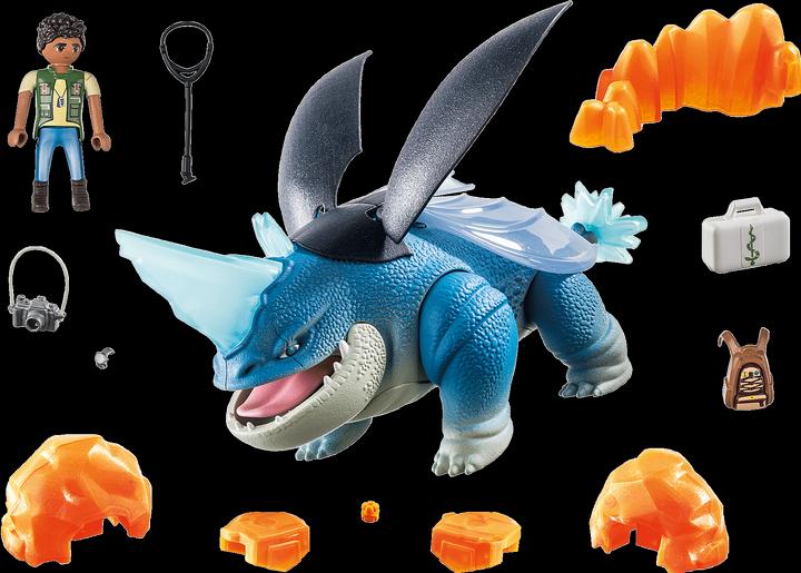 Image du produit Playmobil The Nine Realms - Plowhorn & D'Angelo (71082, Dragons Playmobil)