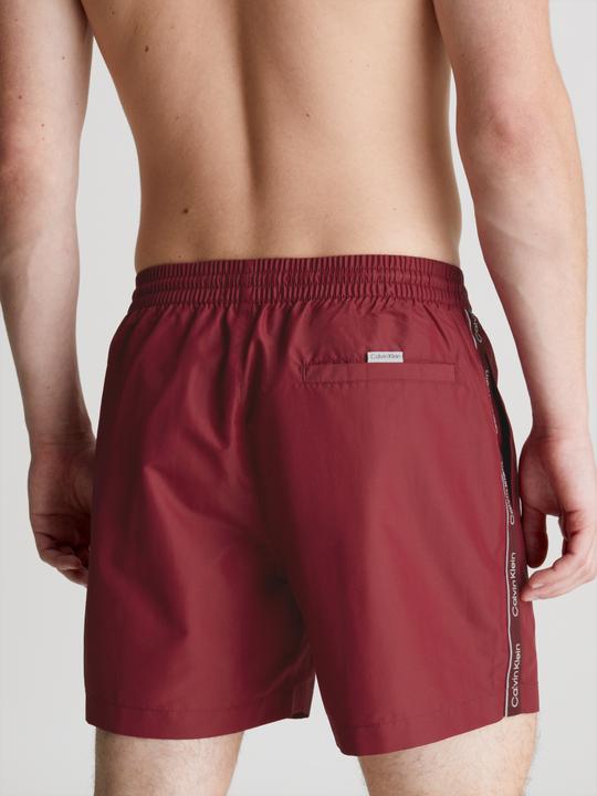 Image du produit Calvin Klein Medium Drawstring Heren Zwembroek - Cordovan - Maat S (S)