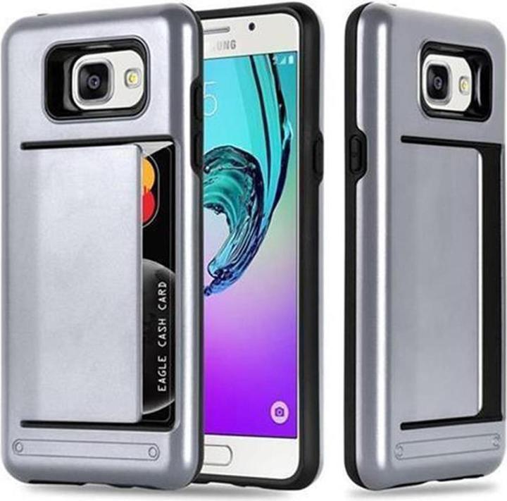 Produktbild Cadorabo Hybrid Schutzschild Hülle mit Kartenfach (Samsung Galaxy A5 (2016))