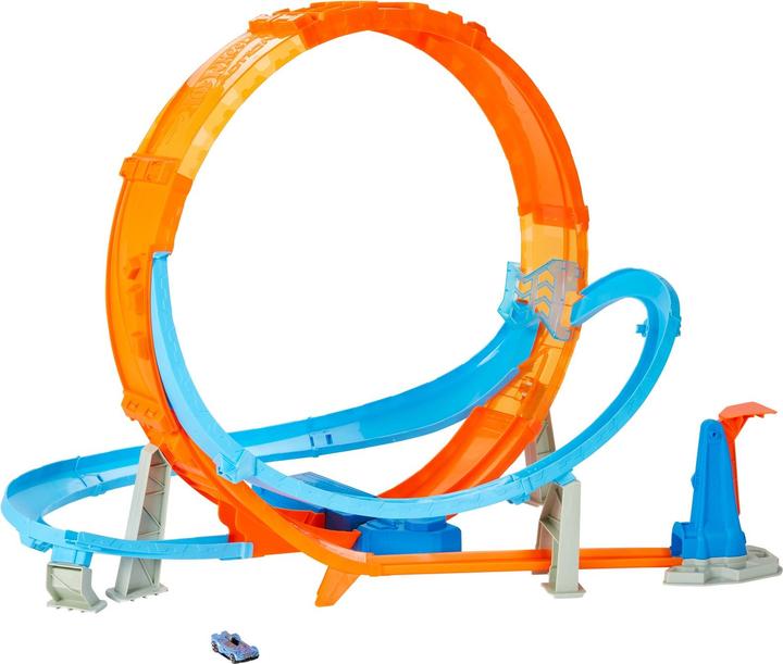Actual product image Mattel Giant Looping Crash Trackset