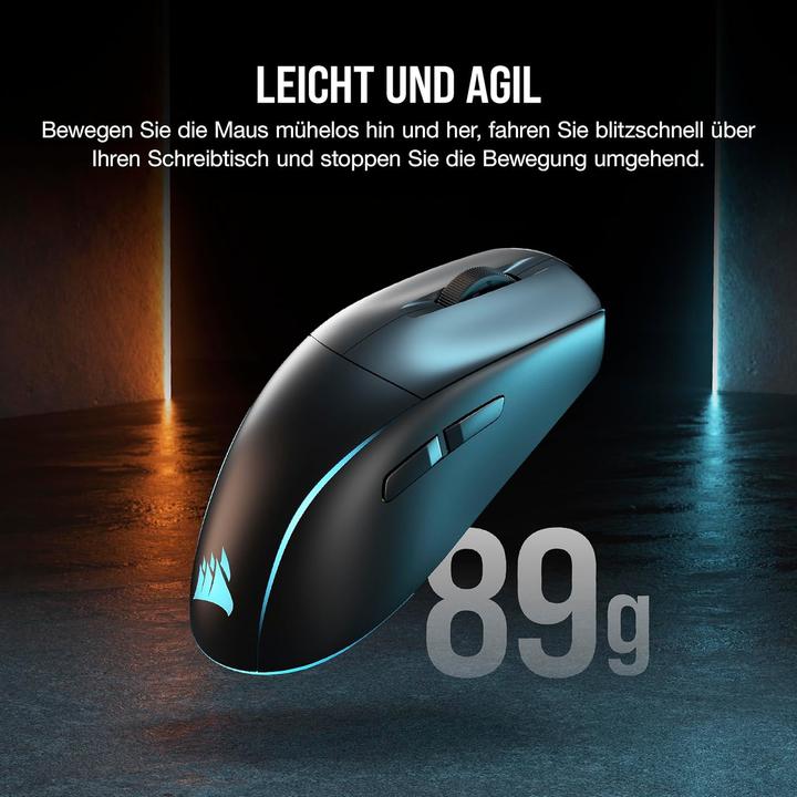 Produktbild Corsair M75 (Kabellos, Kabelgebunden)
