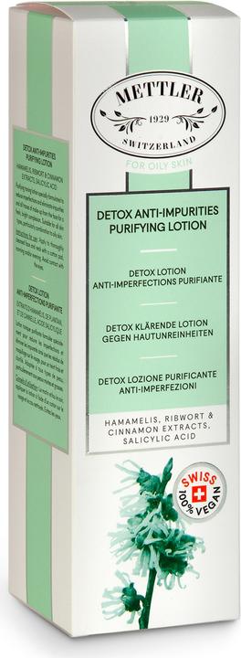 Actual product image Mettler1929 Detox Clarifying Lotion Against Skin Blemishes Skin Blemishes (Cleansing lotion, 200 ml)