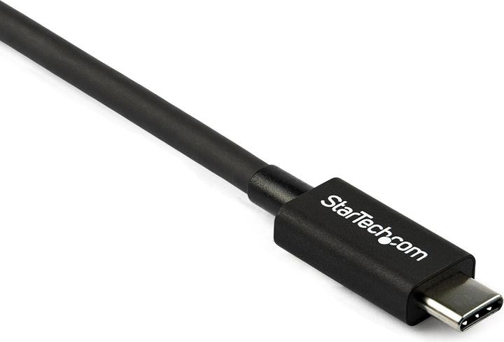 Image du produit StarTech com Câble Thunderbolt 3 de 0,8 m - 40 Gbps, Mâle, Mâle, 0,8 m, Noir, Nickel, 40 Gbit/s (0.80 m, USB 3.2)