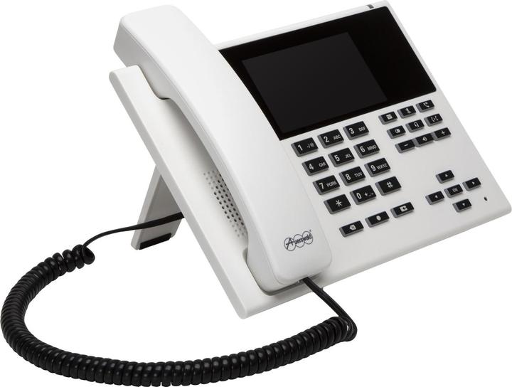 Auerswald Telefono SIP bianco COMfortel D-400, con opzione di espansione