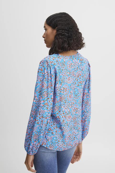 Produktbild B.young bluse mit langen ärmeln und v-ausschnitt, flouri (40)