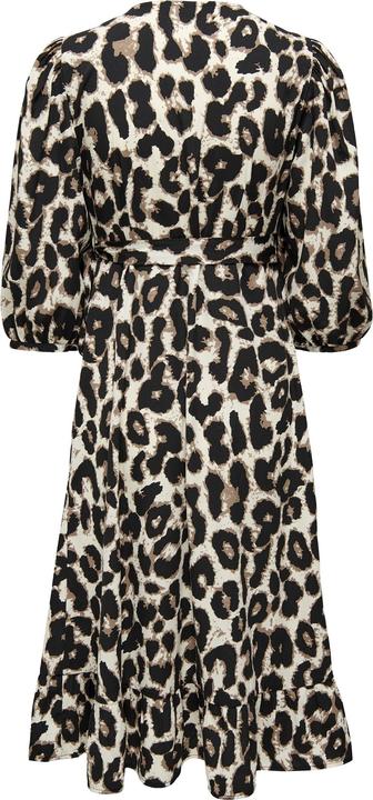 Produktbild Only 3/4-Ärmeliges Wickel- Midikleid (S)