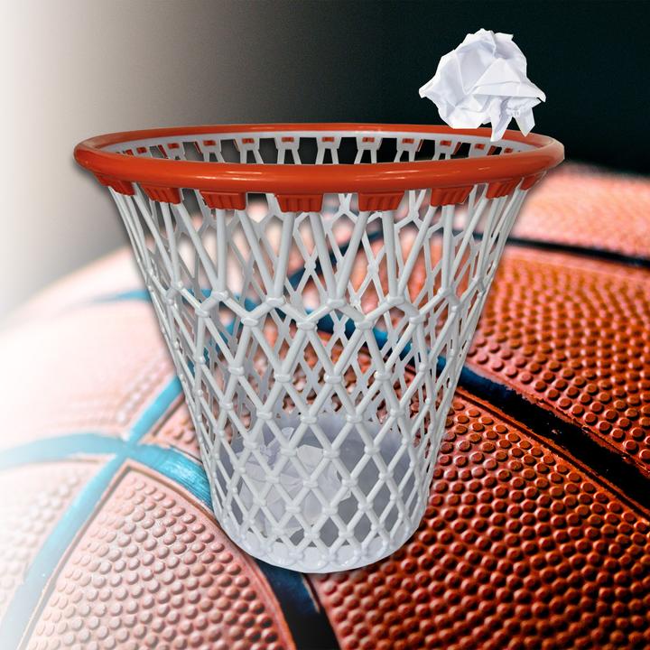 Produktbild Mad Monkey - Mülleimer in Form eines Basketballnetzes
