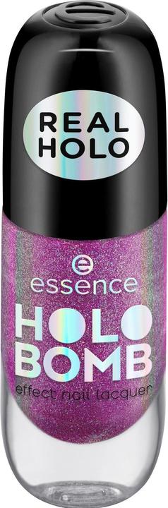 essence Holo Bomb Effect Nail Lacquer 02 Holo Moly (02 Holo Moly, Gel-Effekt Nagellack)