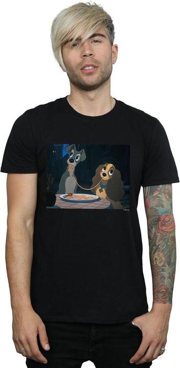 Produktbild Disney Lady And The Tramp Spaghetti Slurp TShirt (4XL)
