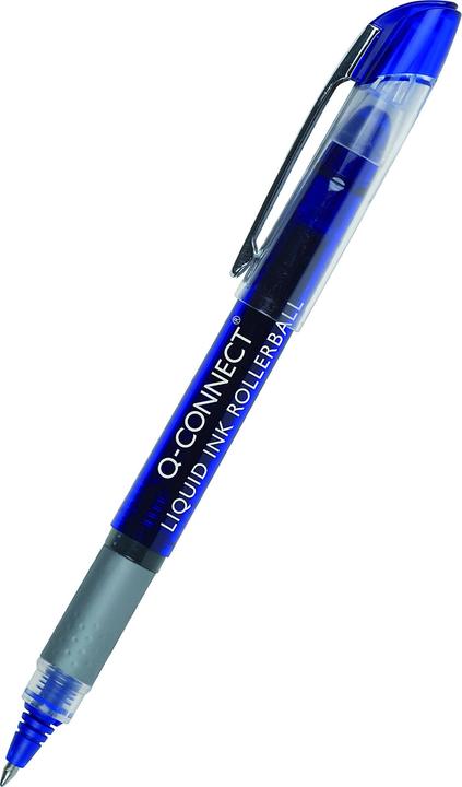 Produktbild Q-Connect Kugelschreiber 0,5 mm (Linie), blau (Blau)