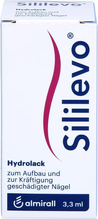 Produktbild Almirall Sililevo Hydrolack zum Aufbau und zur Kräftigung geschädigter Nägel, 3.3 ml Lösung (3.30 ml)