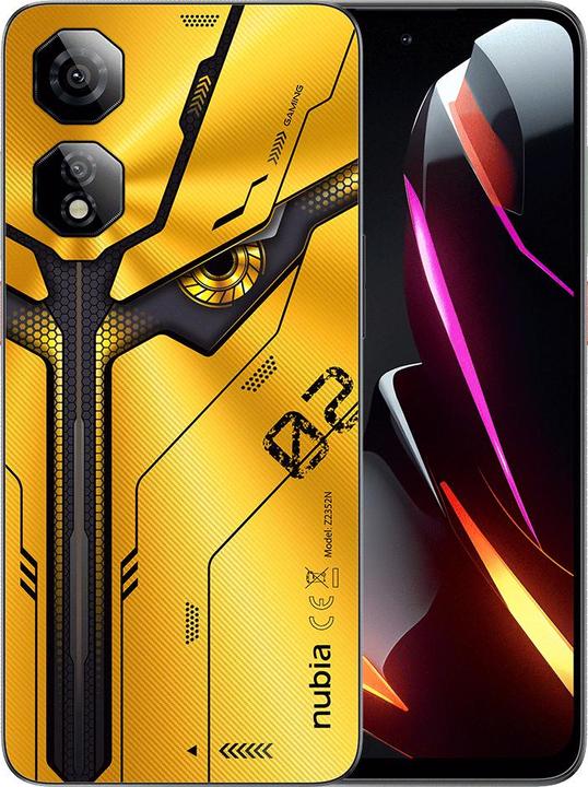 Immagine prodotto ZTE Nubia Neo 2 (256 GB, Giallo Sunfire, 6.72", Doppia SIM, 50 Mpx, 5G)