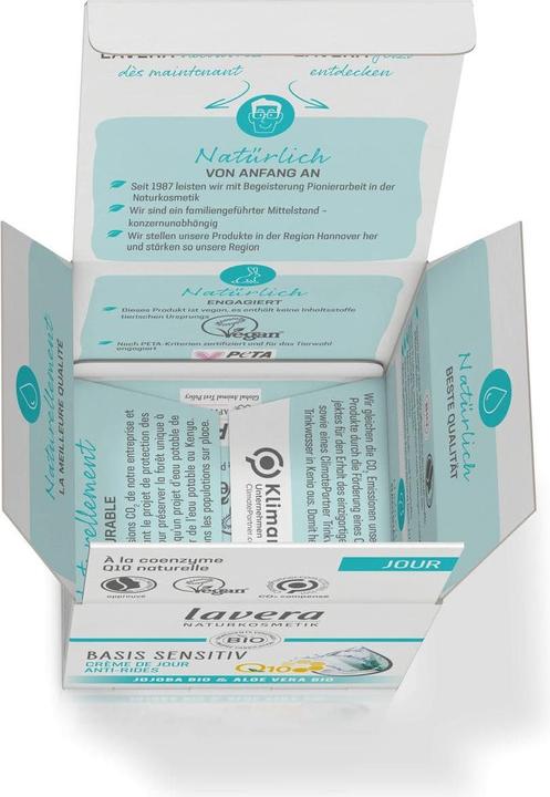 Image du produit Lavera Q10 basis sensitiv (50 ml, Crème de jour)