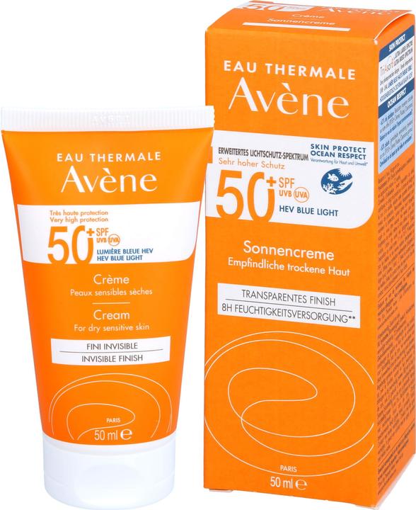 Image du produit Avène Crème (Crème solaire visage, SPF 50+, 50 ml, 50 g)