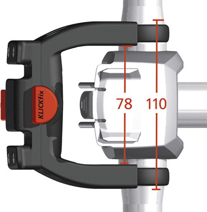 Produktbild KlickFix Lenkeradapter E-Bikes