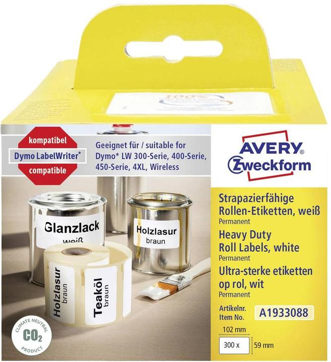Produktbild Avery Rollen-Etiketten