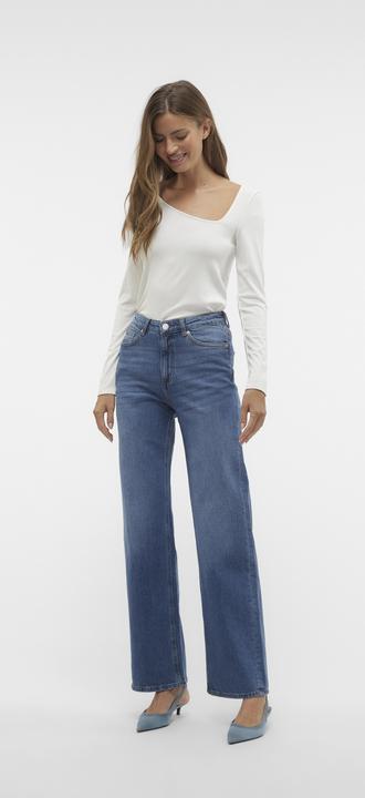 Produktbild Vero Moda VMTESSA Hohe Taille Weit geschnitten Jeans Weit geschnitten (W33/L30)