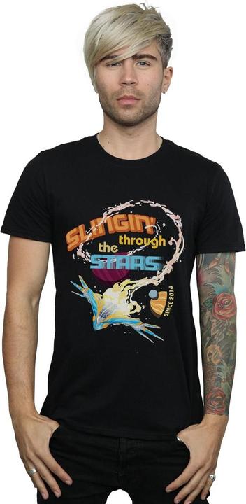 Produktbild Guardians Of The Galaxy Milano Stars TShirt (5XL)
