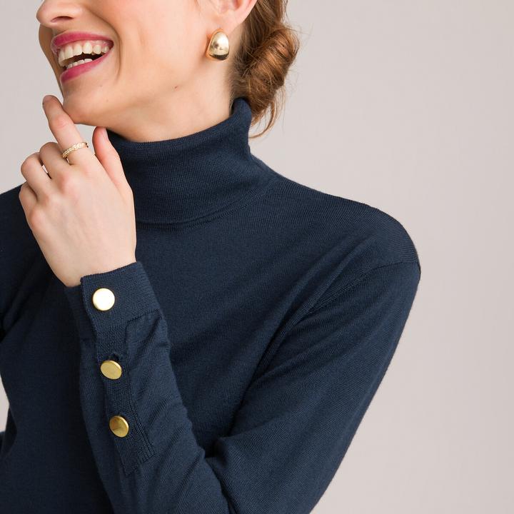 Actual product image Anne Weyburn Turtleneck jumper (W36/L38)