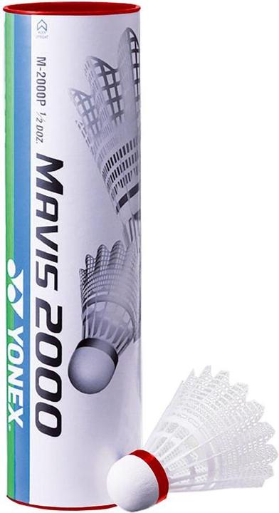 Actual product image Yonex Mavis 2000 Shuttlecock (Pack of 6)