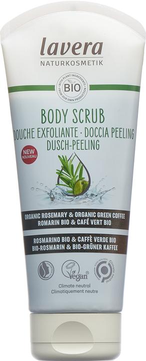 Lavera Dusch Peeling Bio Rosmarin & Bio Grüner Tee (200 ml)