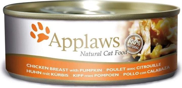 Immagine prodotto Applaws Petto di pollo in scatola e zucca (Adulto, 1 pz., 156 g)