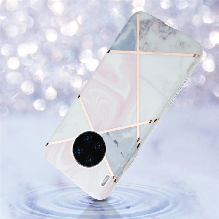 Actual product image Cadorabo IMD TPU Colorful Marble Cover (Mate 30 Pro)