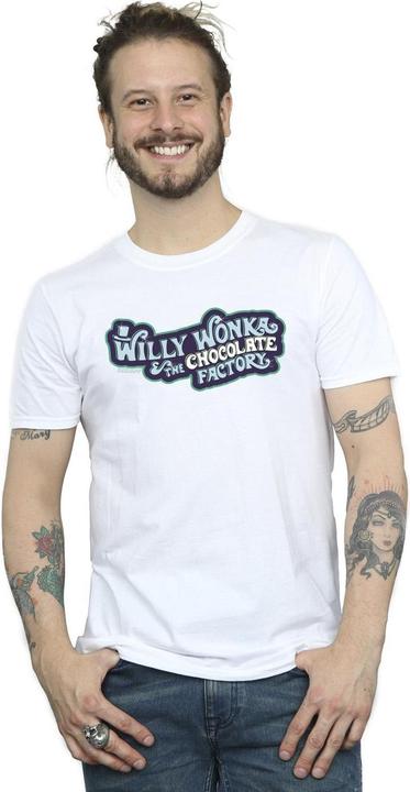 Produktbild Willy Wonka & the Chocolate Factory Chocolate Factory Logo TShirt (5XL)
