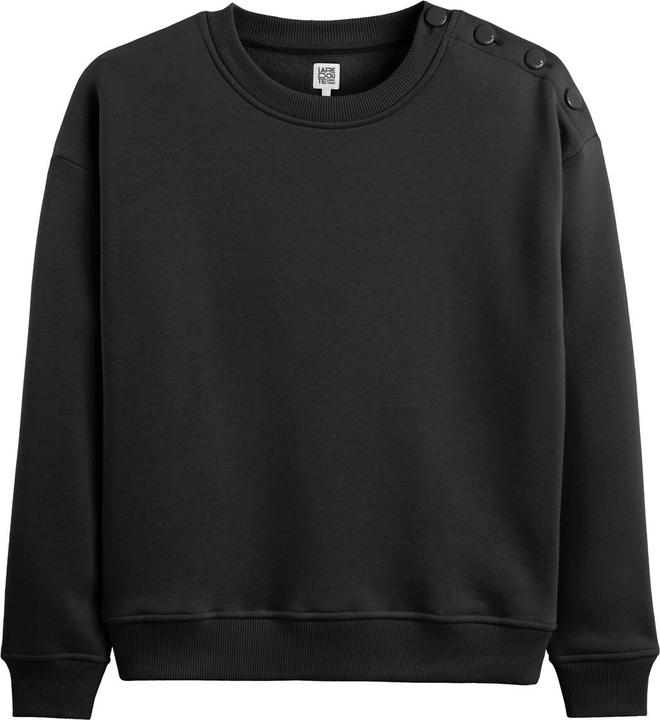 La Redoute Collections Sweatjacke mit rundem Ausschnitt