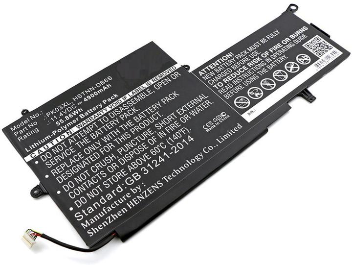 Image du produit AGI 117816 - Batterie - HP - Spectre x360 13-4021CA (L0Q59ua) (4900 mAh)