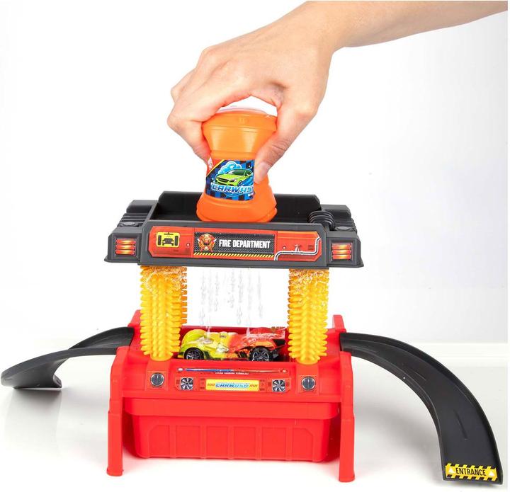 Produktbild Toi-Toys Turbo Racers Autowaschgarage mit farbwechselndem Auto