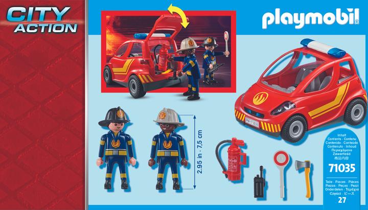 Produktbild Playmobil Feuerwehr Kleinwagen (71035, Playmobil City Action)