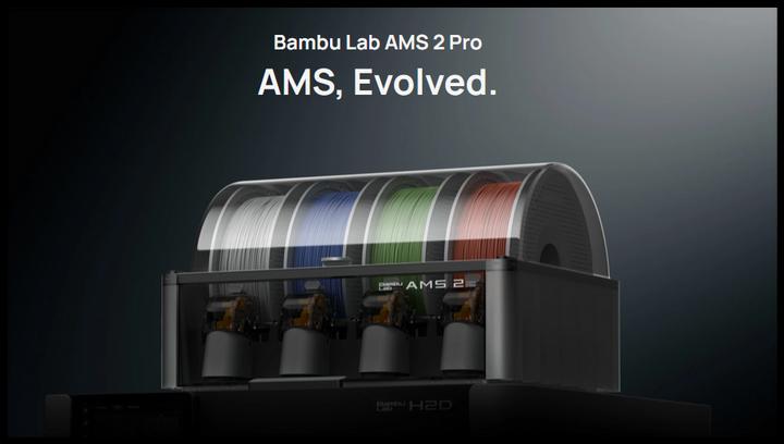Actual product image Bambu Lab AMS 2 Pro (Accessories)