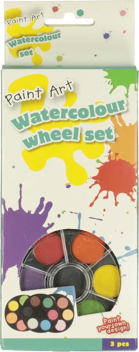 Actual product image Watercolour set, 18 colours