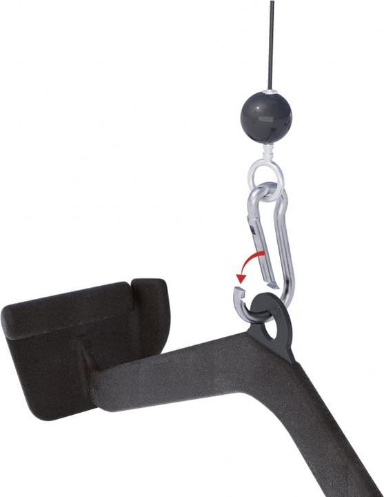 Actual product image Gorilla Sports Lat pull / rowing handle