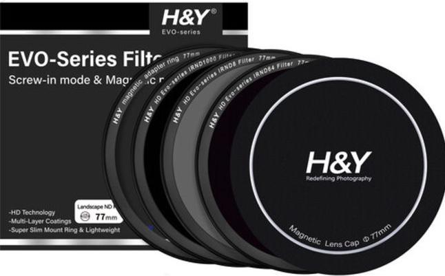 Actual product image H&Y HD EVO ND Landscape Filter Set 77mm (Graduated neutral density filter)