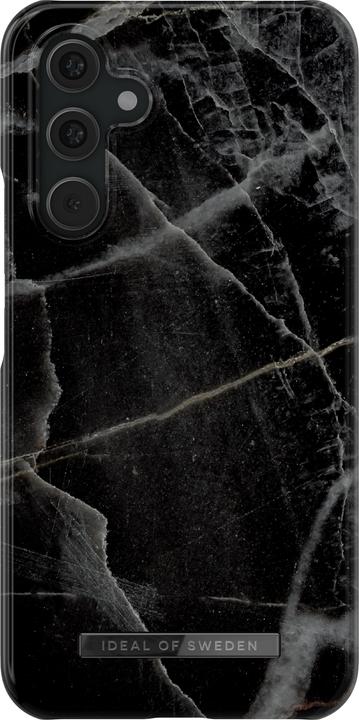 Actual product image iDeal Of Sweden Designer Hard Cover Black Thunder Marble (Samsung Galaxy A54 5G)