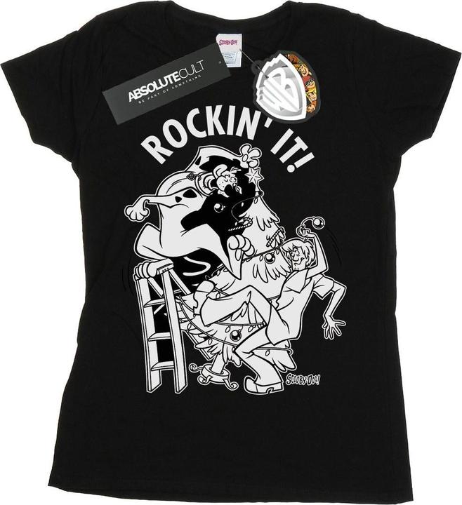Image du produit Scooby Doo - T-shirt ROCKIN' IT CHRISTMAS - Femme (L)