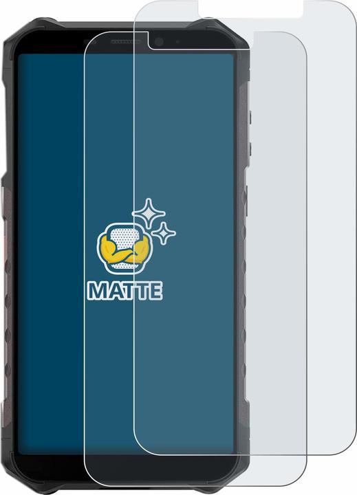 Productafbeelding BROTECT Antireflecterende schermbeschermer mat (2 Stuk, Ulefone Armor X9 Pro)