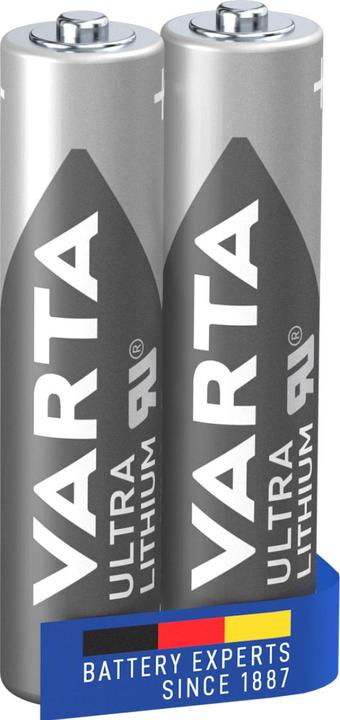 Image du produit Varta ULTRA Lithium (2 pcs, AAA, 1100 mAh)