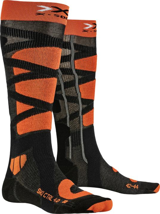 Anthracite Melange / X-Orange