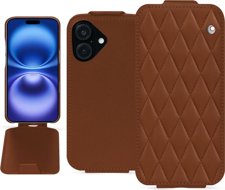 Image du produit Noreve Coque à rabat vertical en cuir (Apple iPhone 16)