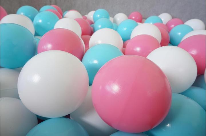 Immagine prodotto Knorrtoys Set di palline Ø6 cm circa - 100 palline rosa/crema/azzurro