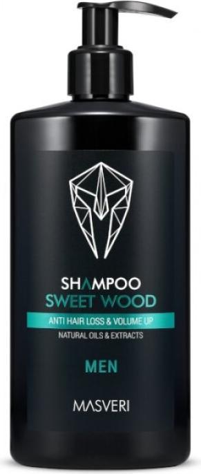 Masveri Sweet Wood, Paraben-Free, Hair Shampoo, Anti-Hair Loss, 250ml (250 ml, Liquid shampoo)