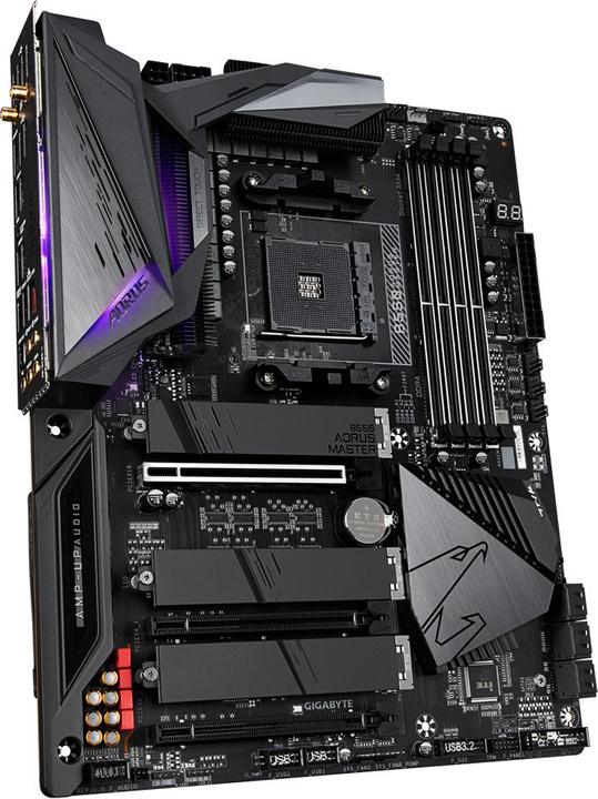 Actual product image Gigabyte B550 Aorus Master (AM4, AMD B550, ATX)