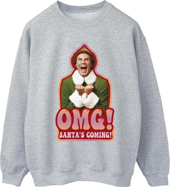 Produktbild Elf Santa's Coming Sweatshirt (XXL)