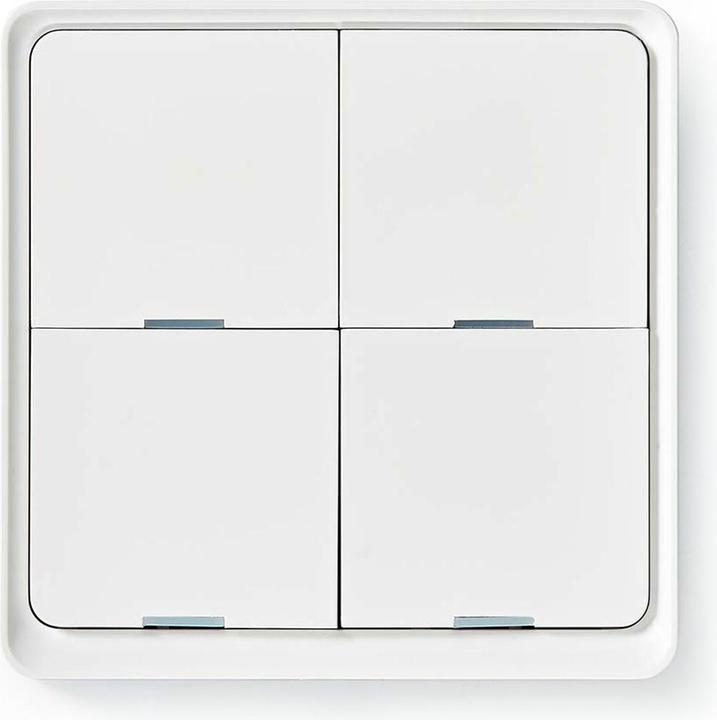 Image du produit Nedis ZBWS40WT Interrupteur mural Smartlife WiFi, Blanc