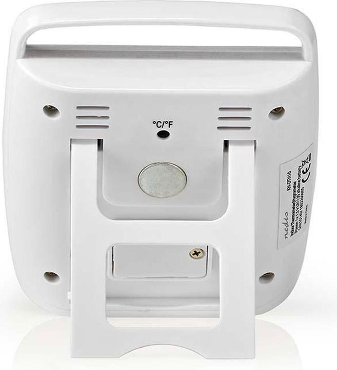 Immagine prodotto Nedis Termometro digitale | Interno | Temperatura ambiente | Umidità ambiente | Bianco